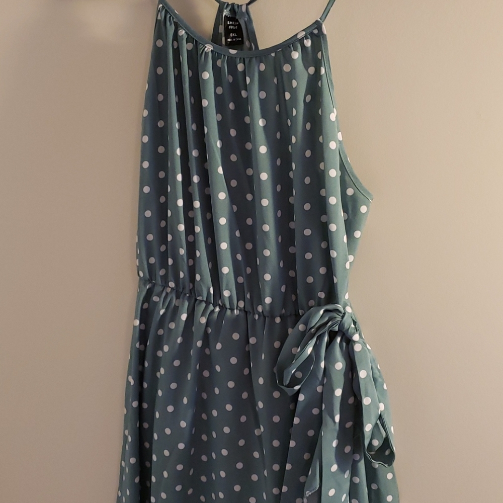 Shein Curve Polka-dot Dress- Size XL